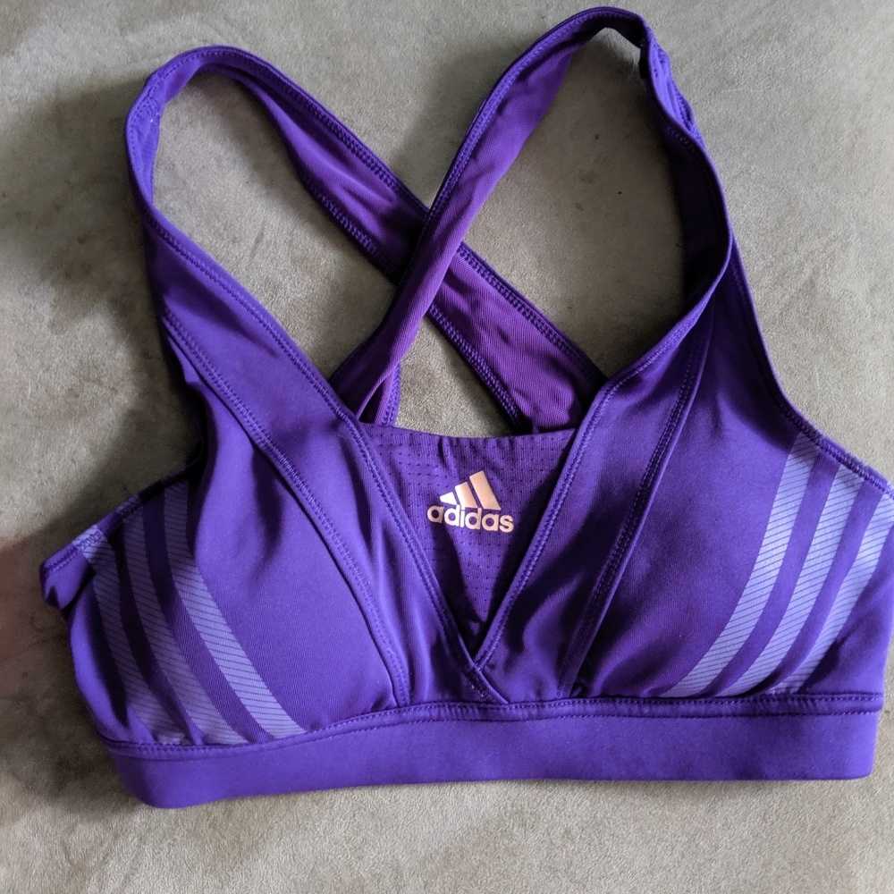 Adidas sports bra Small